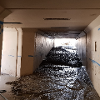 Church Street North subway being filled with foam concrete.