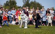 18 April 2019 - I officially opened the Sunderland annual egg rolling event at Herrington Country Park.