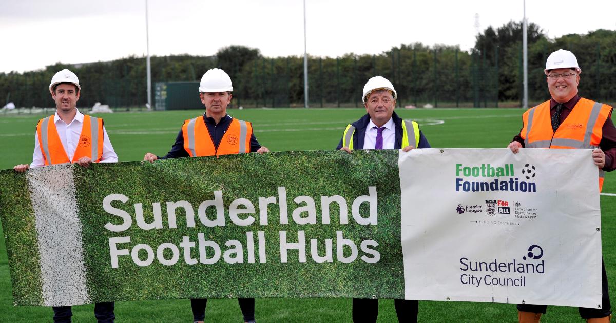 New community football and sports facilities created in Sunderland -  Sunderland City Council