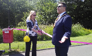21 June 2019 - The Mayoress and I officially started off the annual Sunderland Care and Support walk in Barnes Park.