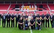 4 August 2019 (b) - I met with the 'Castle Trek Team' of the Household Cavalry Regiment to welcome them to the city. Marching from Windsor Castle to Edinburgh Castle where they finished during The Royal Edinburgh Military Tattoo, raising funds for the RBL