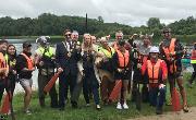 11 August 2019 - I attended the Rotary Annual Dragon Boat Challenge 2019 at Hetton Lyons Country Park.