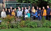 27 September 2019 - I met with the winners of Washington in Bloom competition, well done everyone!