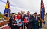 3 October 2019 - Here I am proudly purchasing the first poppy of the 2019 Poppy Appeal.