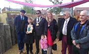 21 October 2019 - I had the honour of officially opening the Grace House Sensory Garden.
