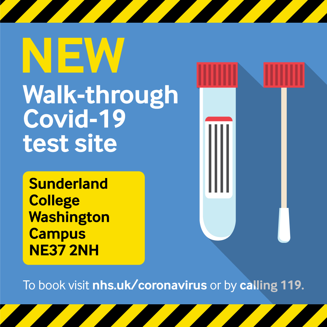 Washington Local Testing site graphic