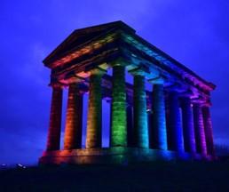 Penshaw Rainbow Penshaw Rainbow