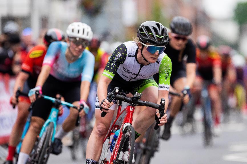 Hannah Farran Hannah Farran, manager of the Team Boompods women's squad - Tour Series 2021