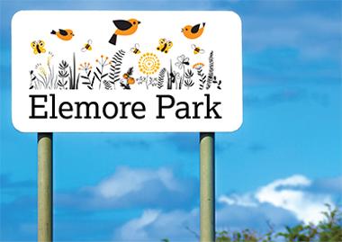 Elemore Park Sign