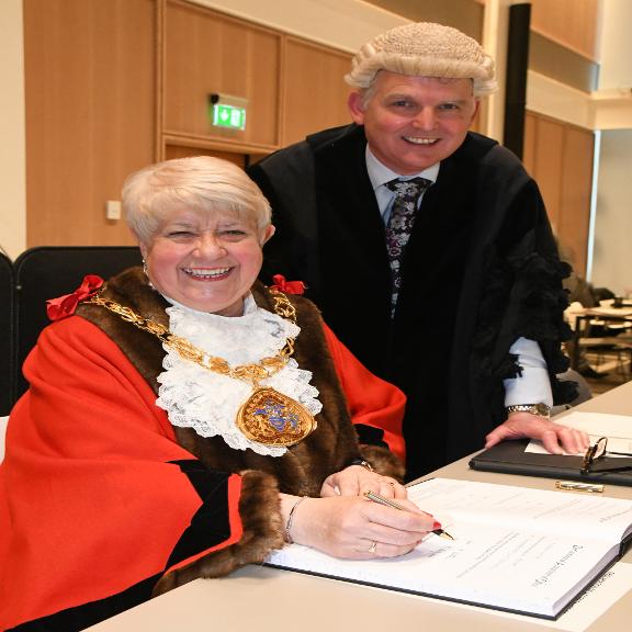 New Mayor Councillor Alison Smith New Mayor Councillor Alison Smith