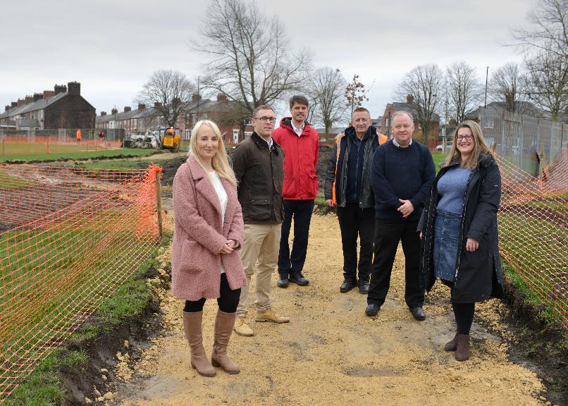 Start of £740k improvements to Thompson Park