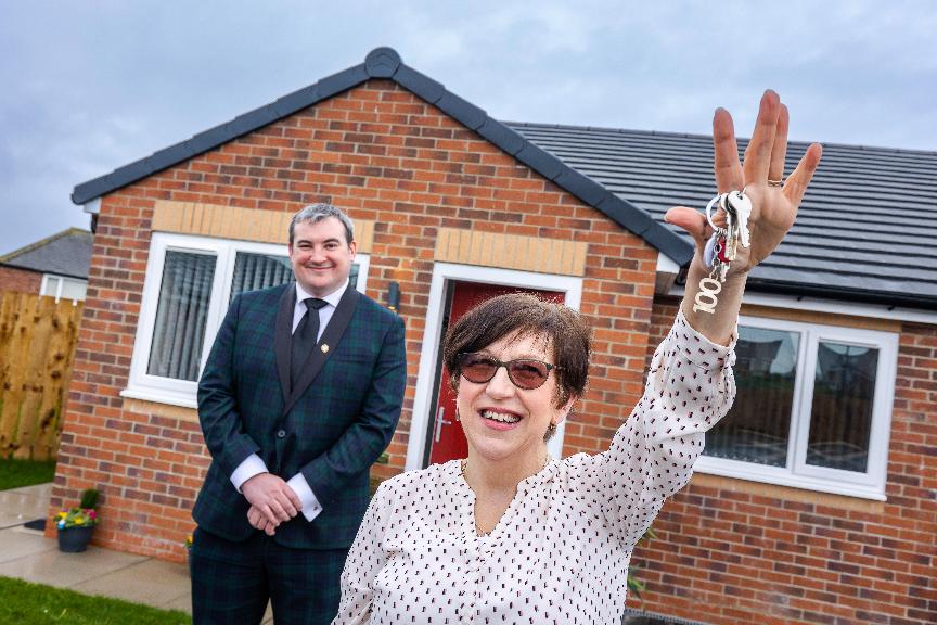 100th resident in council home 100th resident in council home
