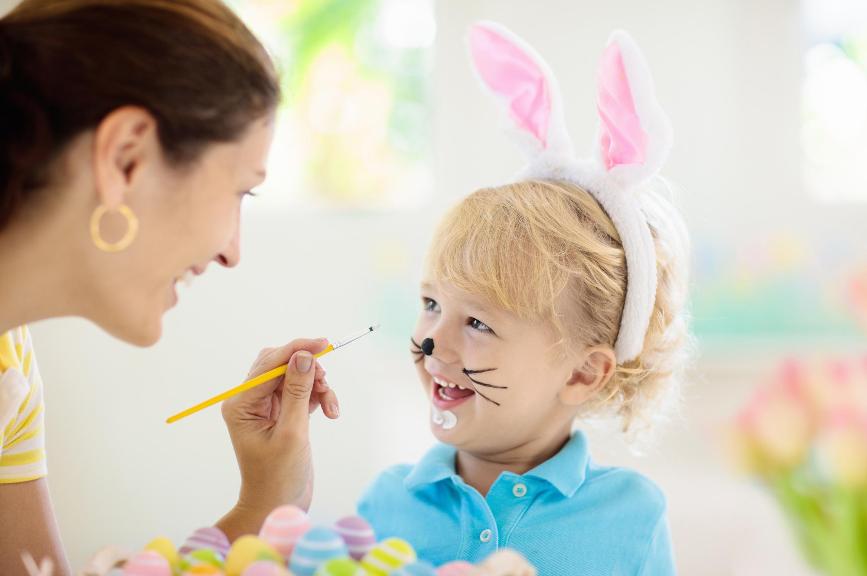 SARA Easter fun day SARA Easter fun day - stock face painting pic
