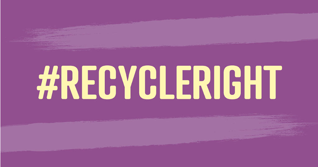 RecycleRight RecycleRight STWWMP campaign