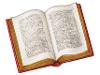 Open book red