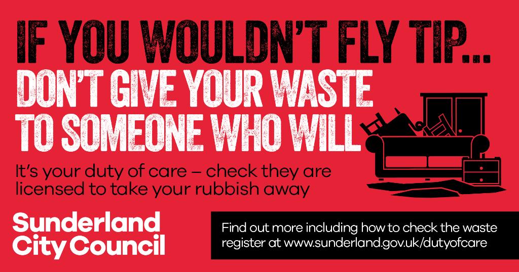 Fly-tipping campaign artwork Fly-tipping campaign artwork