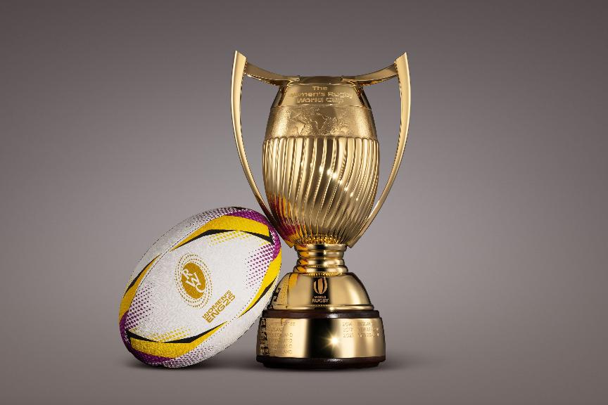 New Women's Rugby World Cup trophy