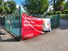 Mowbray Park play area upgraded play area sign