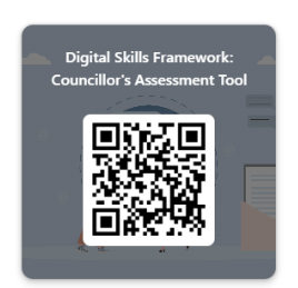 QR code  -Digital Skills Framework: Councillor's Assessment Tool