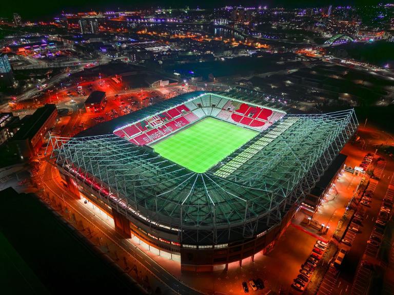 Stadium of Light drone image